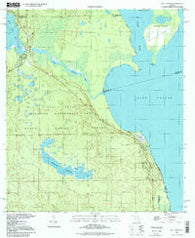 Salt Springs Florida Historical topographic map, 1:24000 scale, 7.5 X 7.5 Minute, Year 1994