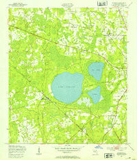 Sampson Florida Historical topographic map, 1:24000 scale, 7.5 X 7.5 Minute, Year 1949