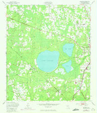 Sampson Florida Historical topographic map, 1:24000 scale, 7.5 X 7.5 Minute, Year 1949
