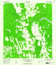 Samsula Florida Historical topographic map, 1:24000 scale, 7.5 X 7.5 Minute, Year 1952