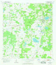 San Antonio Florida Historical topographic map, 1:24000 scale, 7.5 X 7.5 Minute, Year 1954