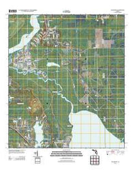 San Mateo Florida Historical topographic map, 1:24000 scale, 7.5 X 7.5 Minute, Year 2012