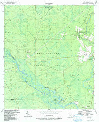 Sanborn Florida Historical topographic map, 1:24000 scale, 7.5 X 7.5 Minute, Year 1990