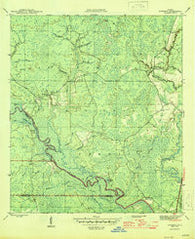 Sanborn Florida Historical topographic map, 1:31680 scale, 7.5 X 7.5 Minute, Year 1945