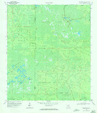 Sanderson NW Florida Historical topographic map, 1:24000 scale, 7.5 X 7.5 Minute, Year 1969