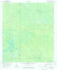 Sanderson NW Florida Historical topographic map, 1:24000 scale, 7.5 X 7.5 Minute, Year 1969