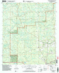 Sanderson North Florida Historical topographic map, 1:24000 scale, 7.5 X 7.5 Minute, Year 2005