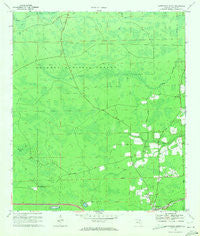 Sanderson North Florida Historical topographic map, 1:24000 scale, 7.5 X 7.5 Minute, Year 1969