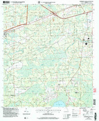 Sanderson South Florida Historical topographic map, 1:24000 scale, 7.5 X 7.5 Minute, Year 2005