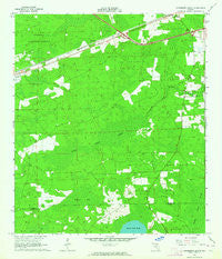 Sanderson South Florida Historical topographic map, 1:24000 scale, 7.5 X 7.5 Minute, Year 1963