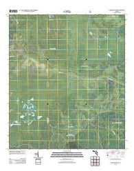 Sanderson NW Florida Historical topographic map, 1:24000 scale, 7.5 X 7.5 Minute, Year 2012
