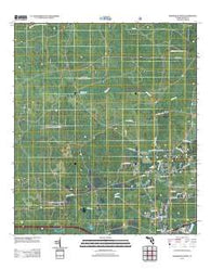 Sanderson North Florida Historical topographic map, 1:24000 scale, 7.5 X 7.5 Minute, Year 2012