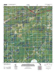 Sanderson South Florida Historical topographic map, 1:24000 scale, 7.5 X 7.5 Minute, Year 2012