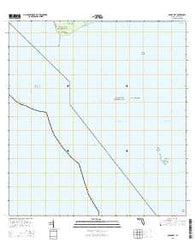 Sandy Key Florida Current topographic map, 1:24000 scale, 7.5 X 7.5 Minute, Year 2015
