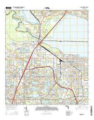 Sanford Florida Current topographic map, 1:24000 scale, 7.5 X 7.5 Minute, Year 2015