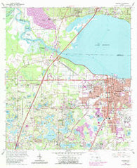 Sanford Florida Historical topographic map, 1:24000 scale, 7.5 X 7.5 Minute, Year 1965