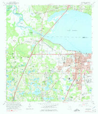 Sanford Florida Historical topographic map, 1:24000 scale, 7.5 X 7.5 Minute, Year 1965