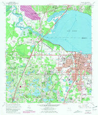Sanford Florida Historical topographic map, 1:24000 scale, 7.5 X 7.5 Minute, Year 1965