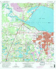 Sanford Florida Historical topographic map, 1:24000 scale, 7.5 X 7.5 Minute, Year 1965