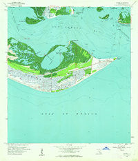 Sanibel Florida Historical topographic map, 1:24000 scale, 7.5 X 7.5 Minute, Year 1958