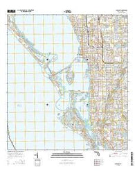 Sarasota Florida Current topographic map, 1:24000 scale, 7.5 X 7.5 Minute, Year 2015
