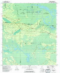Sargent Florida Historical topographic map, 1:24000 scale, 7.5 X 7.5 Minute, Year 1994