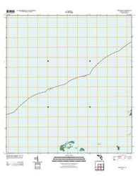 Sawyer Key Florida Historical topographic map, 1:24000 scale, 7.5 X 7.5 Minute, Year 2012