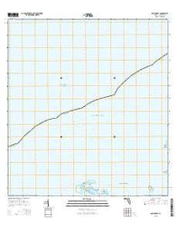 Sawyer Key Florida Current topographic map, 1:24000 scale, 7.5 X 7.5 Minute, Year 2015
