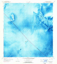 Schooner Bank Florida Historical topographic map, 1:24000 scale, 7.5 X 7.5 Minute, Year 1972