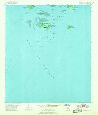 Seahorse Key Florida Historical topographic map, 1:24000 scale, 7.5 X 7.5 Minute, Year 1955