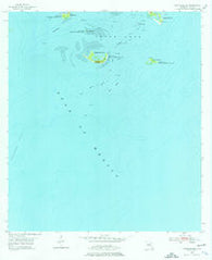 Seahorse Key Florida Historical topographic map, 1:24000 scale, 7.5 X 7.5 Minute, Year 1955