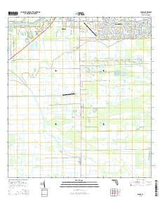 Sears Florida Current topographic map, 1:24000 scale, 7.5 X 7.5 Minute, Year 2015