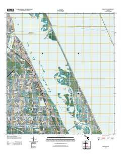 Sebastian Florida Historical topographic map, 1:24000 scale, 7.5 X 7.5 Minute, Year 2012