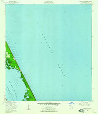 Sebastian NW Florida Historical topographic map, 1:24000 scale, 7.5 X 7.5 Minute, Year 1949