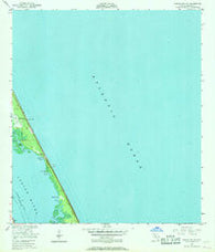 Sebastian NW Florida Historical topographic map, 1:24000 scale, 7.5 X 7.5 Minute, Year 1949
