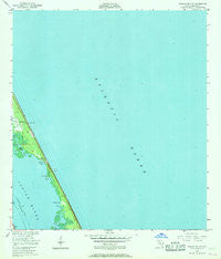 Sebastian NW Florida Historical topographic map, 1:24000 scale, 7.5 X 7.5 Minute, Year 1949