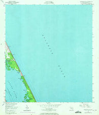 Sebastian NW Florida Historical topographic map, 1:24000 scale, 7.5 X 7.5 Minute, Year 1949