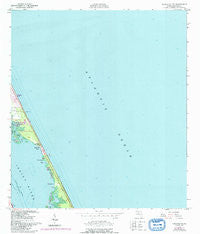 Sebastian NW Florida Historical topographic map, 1:24000 scale, 7.5 X 7.5 Minute, Year 1949
