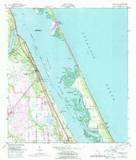 Sebastian Florida Historical topographic map, 1:24000 scale, 7.5 X 7.5 Minute, Year 1949