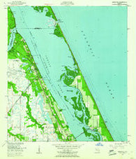 Sebastian Florida Historical topographic map, 1:24000 scale, 7.5 X 7.5 Minute, Year 1949