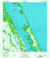 Sebastian Florida Historical topographic map, 1:24000 scale, 7.5 X 7.5 Minute, Year 1949