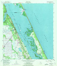 Sebastian Florida Historical topographic map, 1:24000 scale, 7.5 X 7.5 Minute, Year 1949