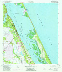Sebastian Florida Historical topographic map, 1:24000 scale, 7.5 X 7.5 Minute, Year 1949