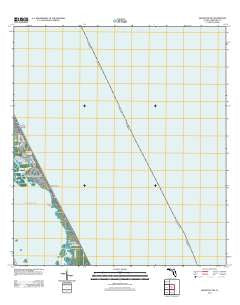 Sebastian NW Florida Historical topographic map, 1:24000 scale, 7.5 X 7.5 Minute, Year 2012