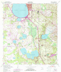 Sebring Florida Historical topographic map, 1:24000 scale, 7.5 X 7.5 Minute, Year 1952