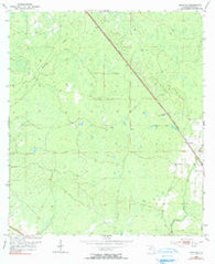 Secotan Florida Historical topographic map, 1:24000 scale, 7.5 X 7.5 Minute, Year 1952