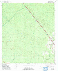 Secotan Florida Historical topographic map, 1:24000 scale, 7.5 X 7.5 Minute, Year 1954