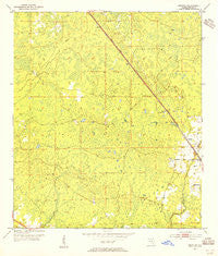 Secotan Florida Historical topographic map, 1:24000 scale, 7.5 X 7.5 Minute, Year 1954