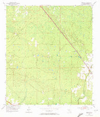 Secotan Florida Historical topographic map, 1:24000 scale, 7.5 X 7.5 Minute, Year 1954