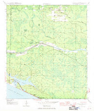 Seminole Hills Florida Historical topographic map, 1:24000 scale, 7.5 X 7.5 Minute, Year 1943